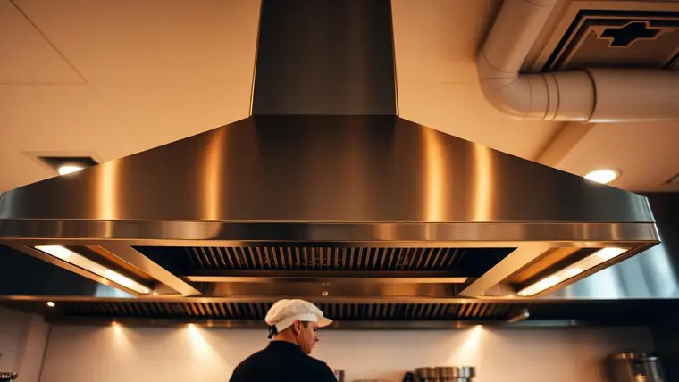 Horeca afzuiging in een restaurantkeuken